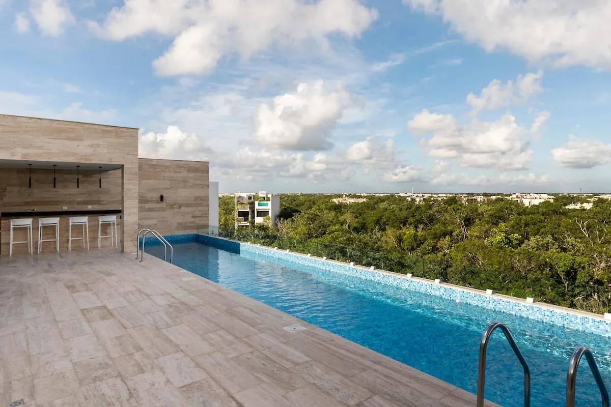 Brand New Studio With King Bed And Rooftop Pool トゥルム メキシコ